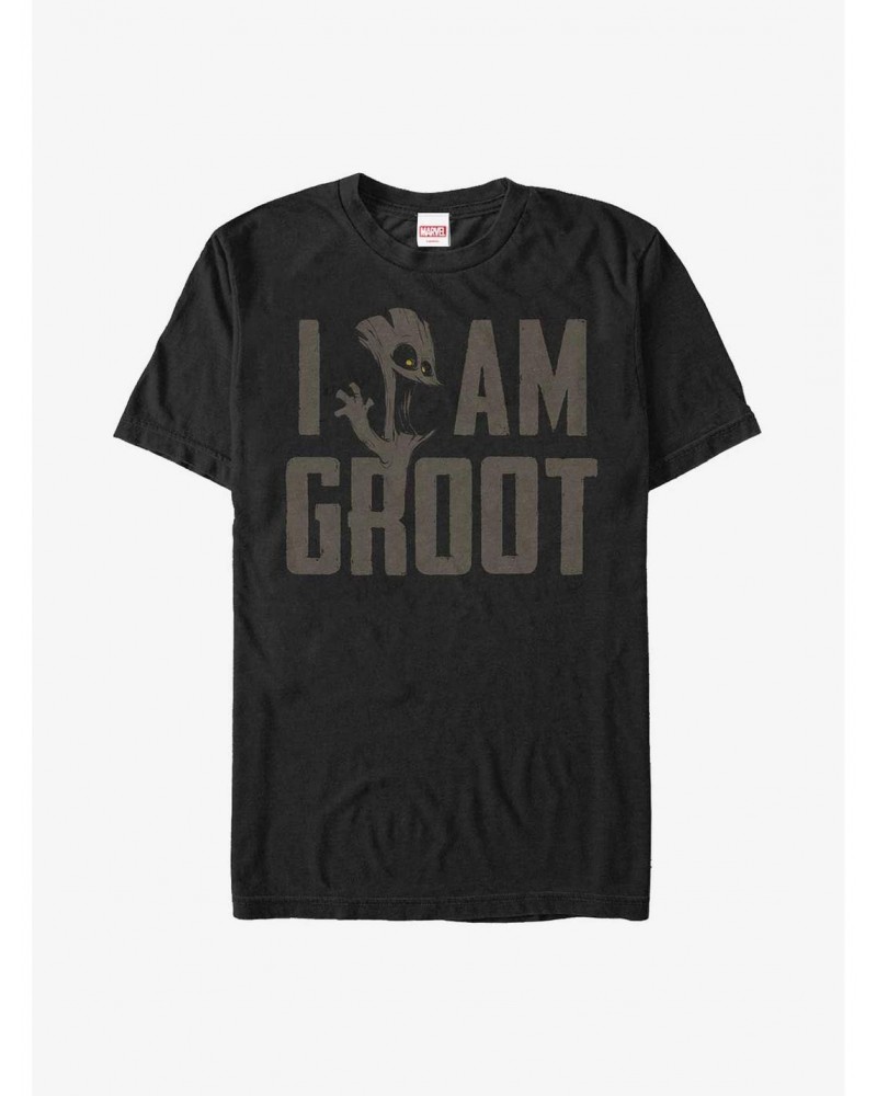 Marvel Guardians of the Galaxy I Am Groot T-Shirt $8.03 T-Shirts