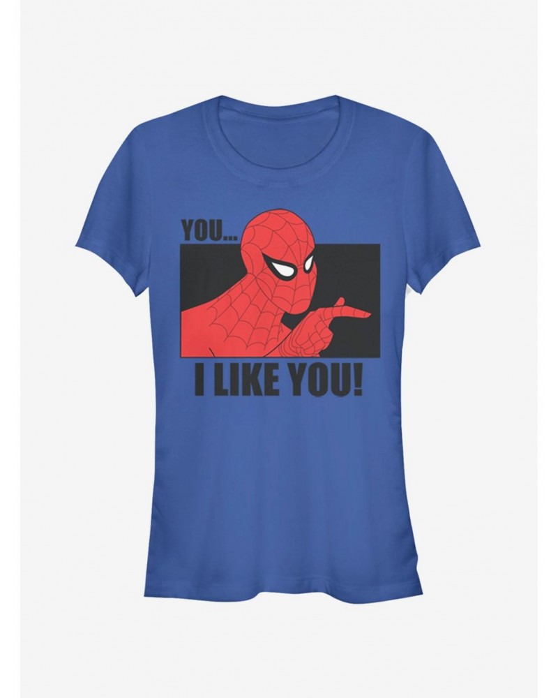 Marvel Spider-Man I Like You Girls T-Shirt $6.18 T-Shirts