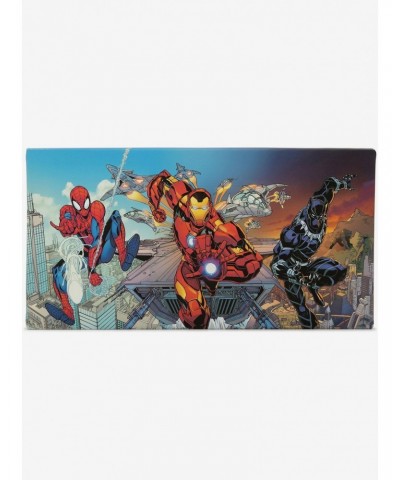 Marvel Spider-Man, Iron Man, Black Panther Canvas Wall Decor $15.65 Décor