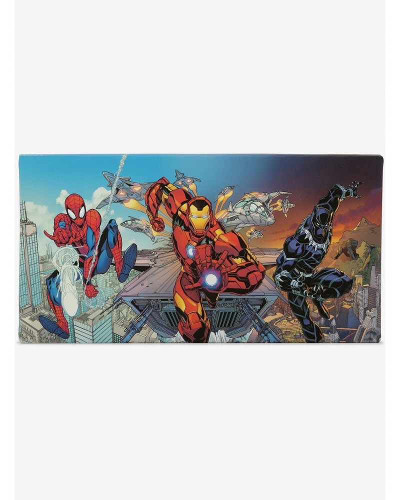 Marvel Spider-Man, Iron Man, Black Panther Canvas Wall Decor $15.65 Décor