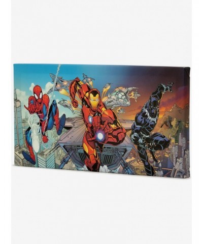 Marvel Spider-Man, Iron Man, Black Panther Canvas Wall Decor $15.65 Décor