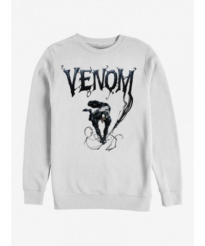 Marvel Venom Symbiote Title Sweatshirt $11.81 Sweatshirts