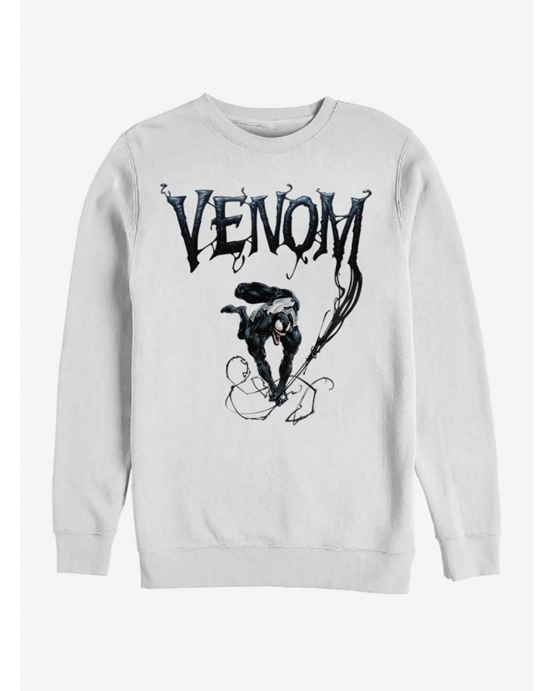 Marvel Venom Symbiote Title Sweatshirt $11.81 Sweatshirts