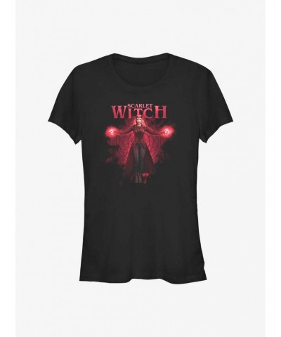 Marvel Dr. Strange Scarlet Witch Splash Girl's T-Shirt $7.57 T-Shirts