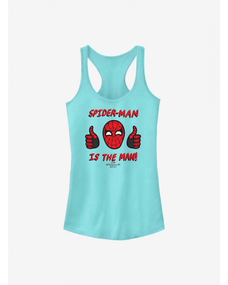 Marvel Spider-Man Spidey Is The Man Girls Tank $7.97 Tanks