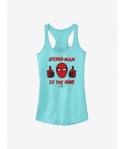 Marvel Spider-Man Spidey Is The Man Girls Tank $7.97 Tanks