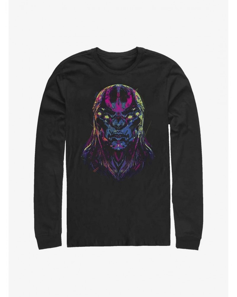 Marvel Eternals Kro Devious Face Long-Sleeve T-Shirt $12.37 T-Shirts