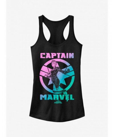 Marvel Captain Marvel Marvel Grade Girls Tank $6.97 Tanks