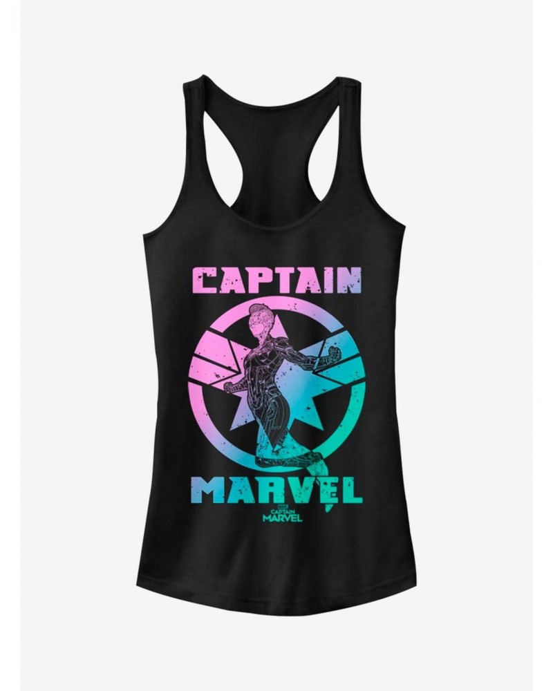 Marvel Captain Marvel Marvel Grade Girls Tank $6.97 Tanks