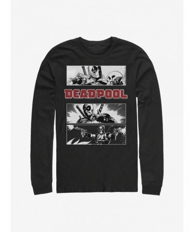 Marvel Deadpool Dead Poet Long-Sleeve T-Shirt $9.74 T-Shirts