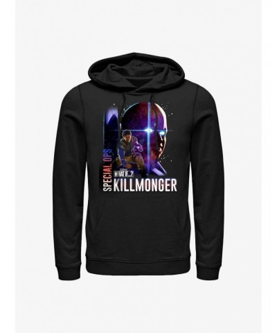 What If?? Erik Killmonger Special-Ops & The Watcher Hoodie $11.49 Hoodies