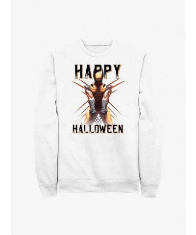 Marvel Wolverine Happy Halloween Sweatshirt $13.87 Sweatshirts