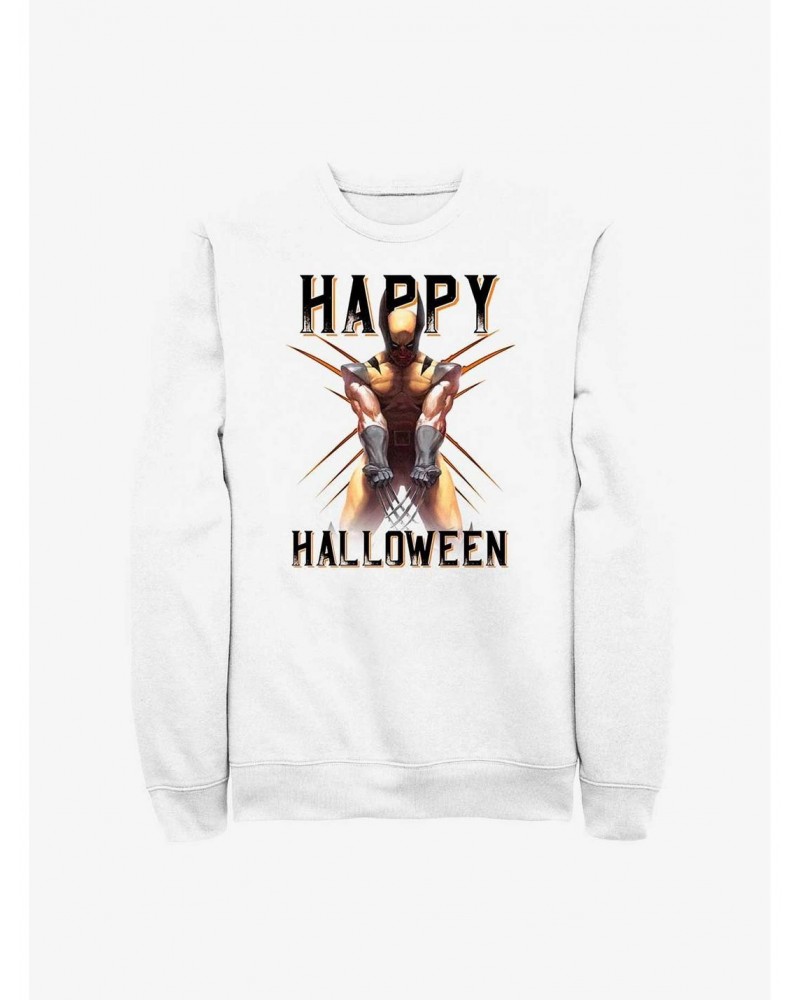 Marvel Wolverine Happy Halloween Sweatshirt $13.87 Sweatshirts