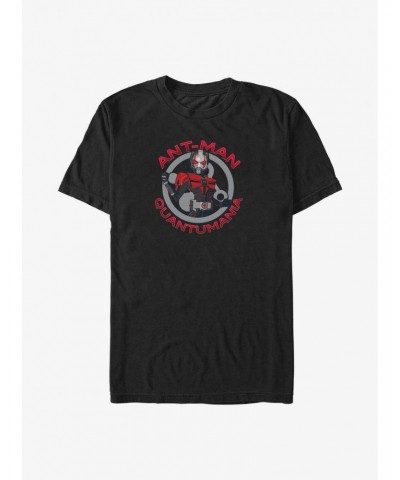 Marvel Ant-Man and the Wasp: Quantumania Ant-Man Badge Big & Tall T-Shirt $7.89 T-Shirts