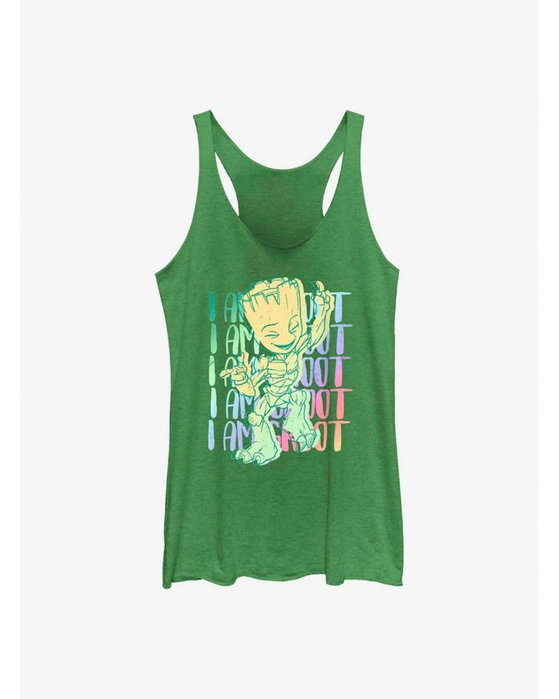 Marvel Guardians of the Galaxy Dancing Groot Girls Tank $6.42 Tanks