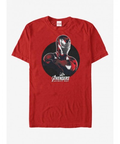 Marvel Iron Man Iron Man Alone T-Shirt $8.41 T-Shirts