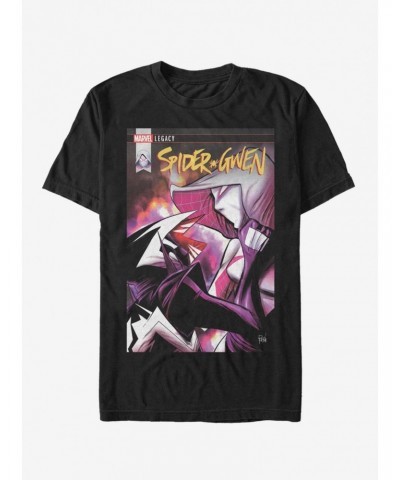 Marvel Spider-Man: Into The Spider-Verse Spider-Gwen March 18 T-Shirt $6.88 T-Shirts