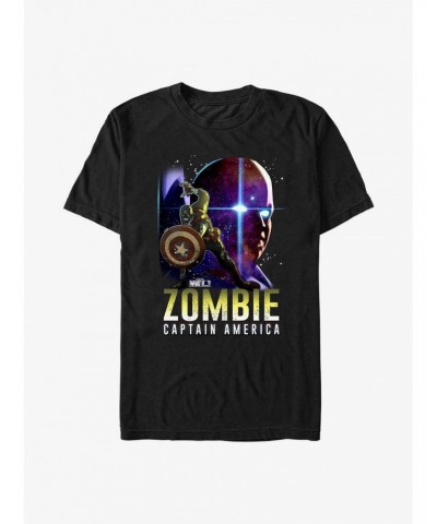 Marvel What If?? Zombie Captain America & The Watcher T-Shirt $9.18 T-Shirts