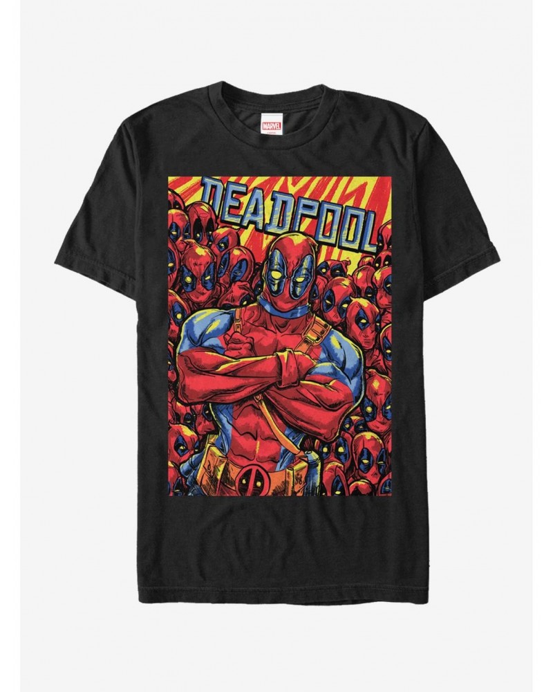 Marvel Deadpool Multiplied T-Shirt $8.60 T-Shirts