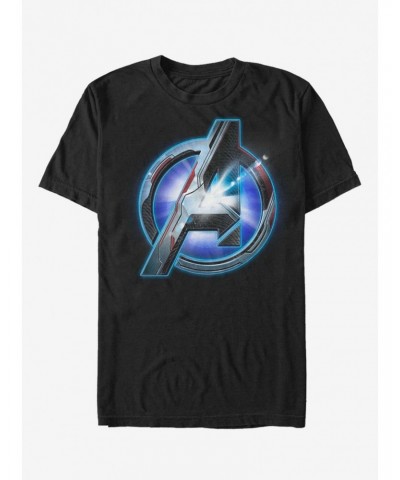 Marvel Avengers: Endgame Tech Logo T-Shirt $8.22 T-Shirts