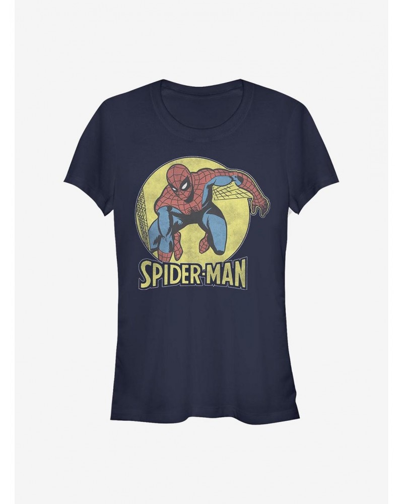 Marvel Spider-Man Simple Spidey Girls T-Shirt $7.37 T-Shirts