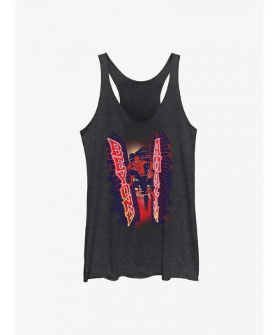 Marvel Spider-Man 60th Anniversary Wall Climb Beyond Amazing Girls Tank $7.04 Tanks