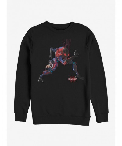 Marvel Spider-Man: Into The Spider-Verse Giant Robo Sweatshirt $12.99 Sweatshirts
