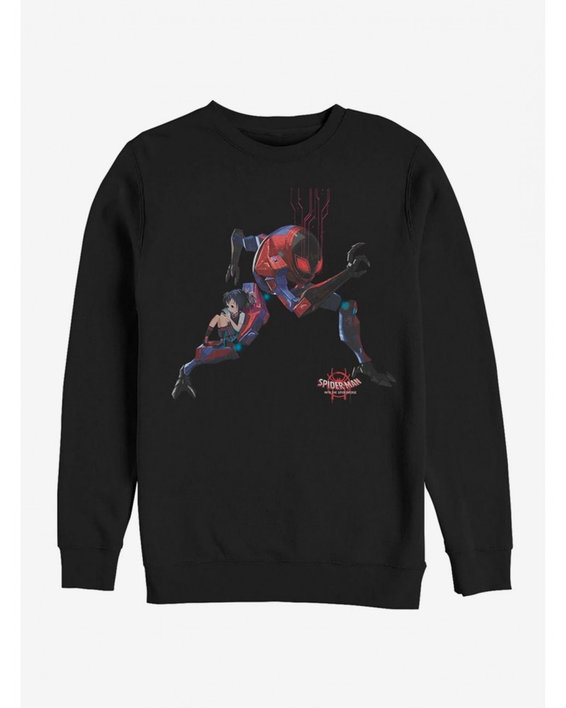 Marvel Spider-Man: Into The Spider-Verse Giant Robo Sweatshirt $12.99 Sweatshirts