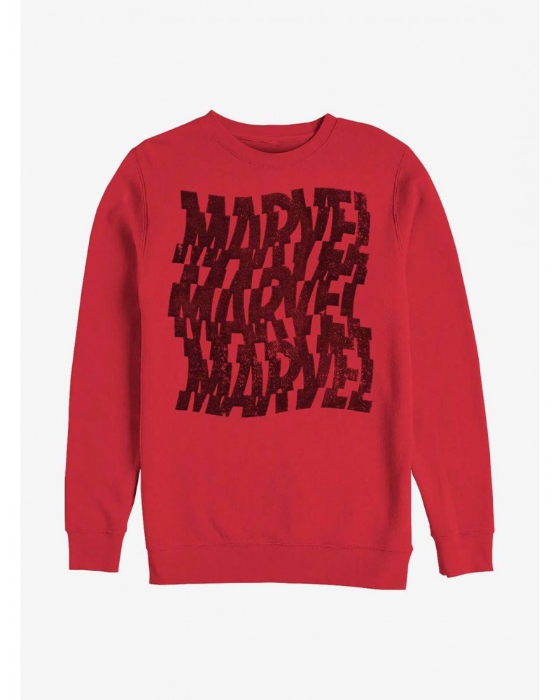 Marvel Shatter Logo Sweatshirt $11.51 Sweatshirts