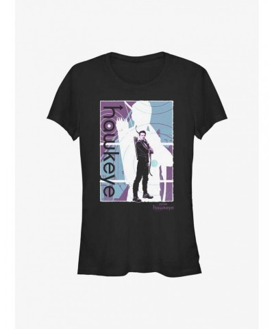 Marvel Hawkeye Pop Poster Girls T-Shirt $6.97 T-Shirts