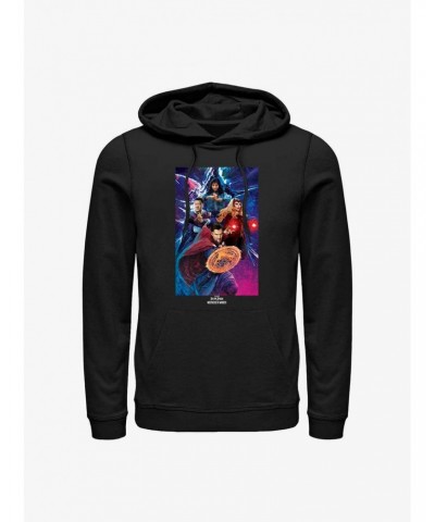 Marvel Doctor Strange In The Multiverse of Madness Group Shot Hoodie $12.57 Hoodies