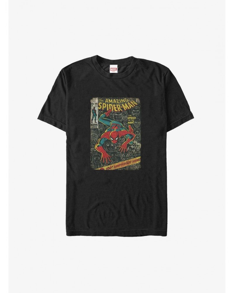 Marvel Spider-Man Spidey Crawl Comic Cover Big & Tall T-Shirt $11.96 T-Shirts