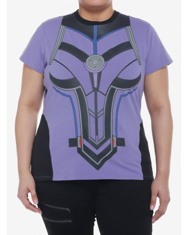 Her Universe Marvel Ant-Man And The Wasp: Quantumania Cassie Cosplay Girls T-Shirt Plus Size $10.92 T-Shirts