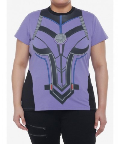 Her Universe Marvel Ant-Man And The Wasp: Quantumania Cassie Cosplay Girls T-Shirt Plus Size $10.92 T-Shirts