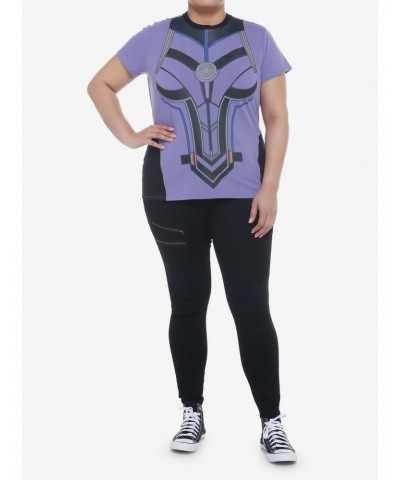 Her Universe Marvel Ant-Man And The Wasp: Quantumania Cassie Cosplay Girls T-Shirt Plus Size $10.92 T-Shirts