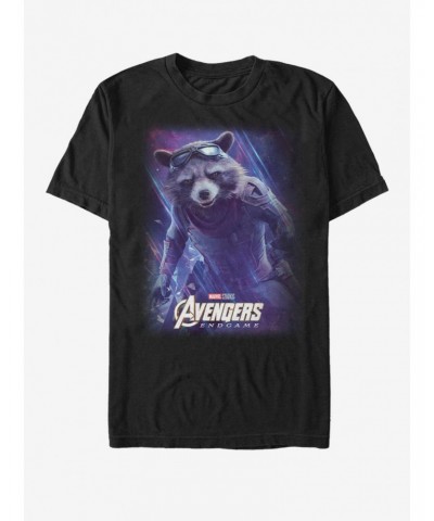 Marvel Avengers: Endgame Space Rocket T-Shirt $7.84 T-Shirts