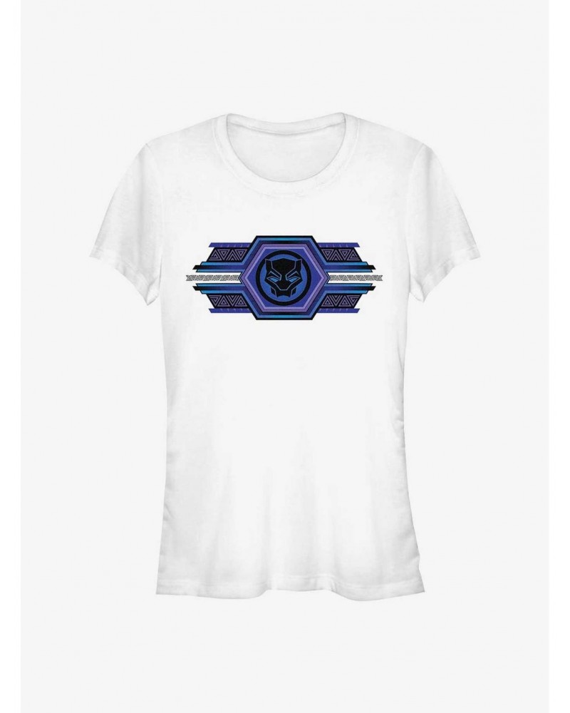 Marvel Black Panther: Wakanda Forever Warrior Sigil Girls T-Shirt $8.96 T-Shirts