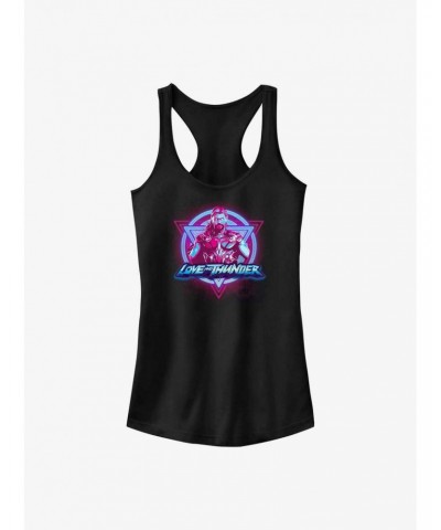 Marvel Thor: Love and Thunder Cosmic Thor Badge Girls Tank $6.77 Tanks