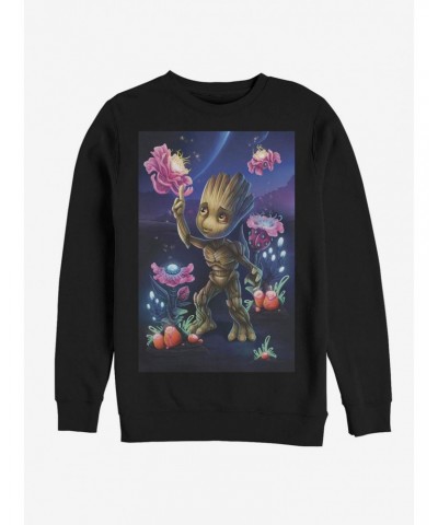 Marvel Guardians Of The Galaxy Groot Plants Sweatshirt $13.87 Sweatshirts