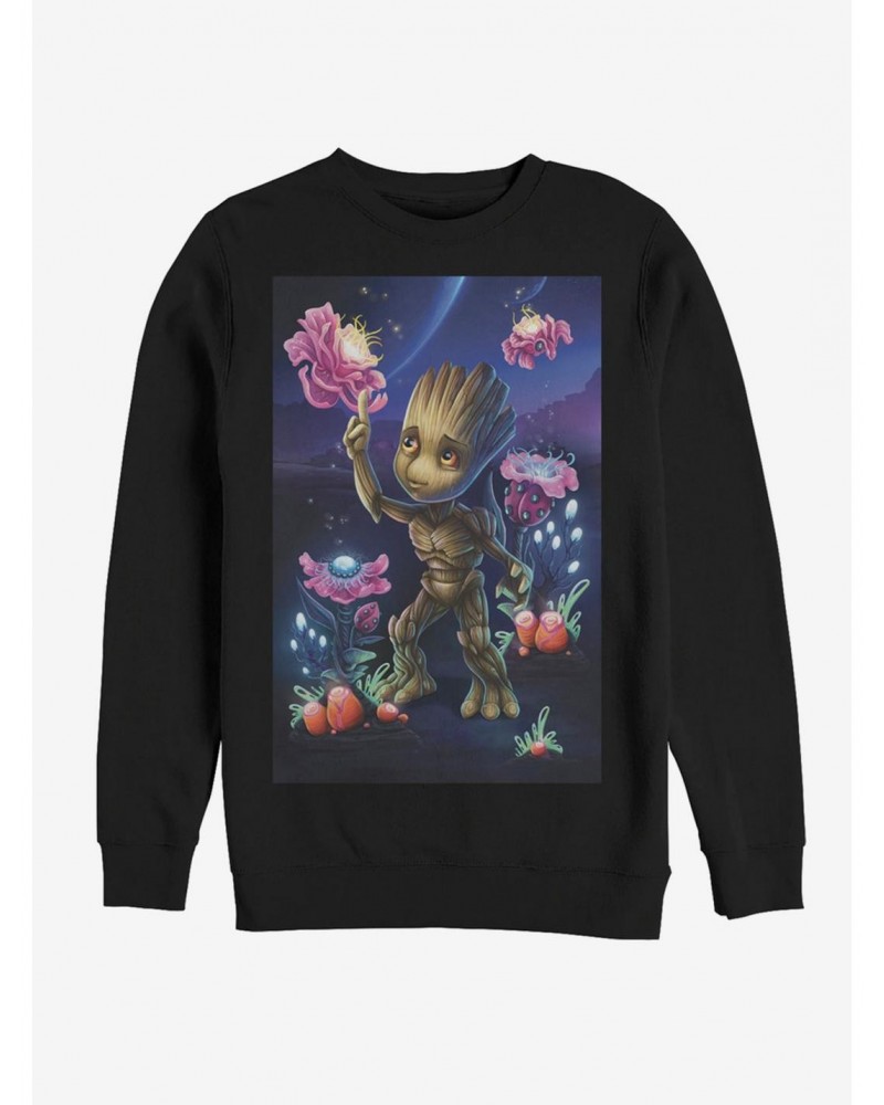 Marvel Guardians Of The Galaxy Groot Plants Sweatshirt $13.87 Sweatshirts