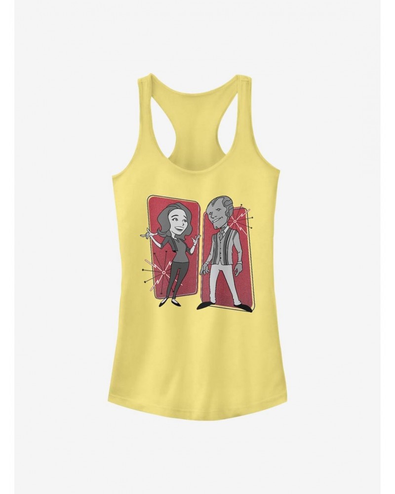 Marvel WandaVision Retro Panels Girls Tank $8.76 Tanks