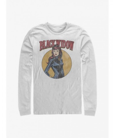 Marvel Black Widow Long-Sleeve T-Shirt $11.32 T-Shirts