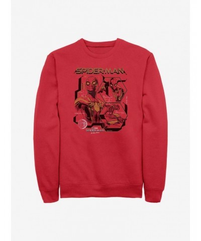 Marvel Spider-Man Suit Notes Crew Sweatshirt $12.10 Sweatshirts