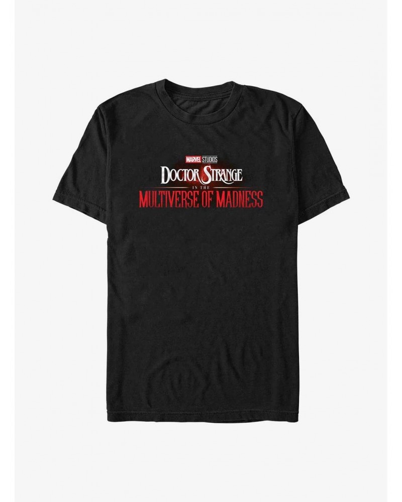 Marvel Doctor Strange In The Multiverse Of Madness Logo T-Shirt $7.84 T-Shirts