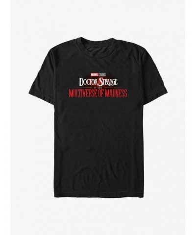 Marvel Doctor Strange In The Multiverse Of Madness Logo T-Shirt $7.84 T-Shirts