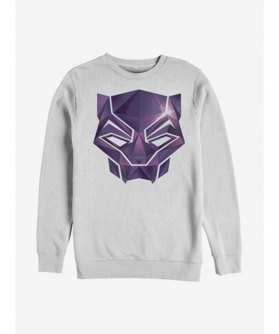 Marvel Black Panther Diamond Panther Crew Sweatshirt $10.63 Sweatshirts