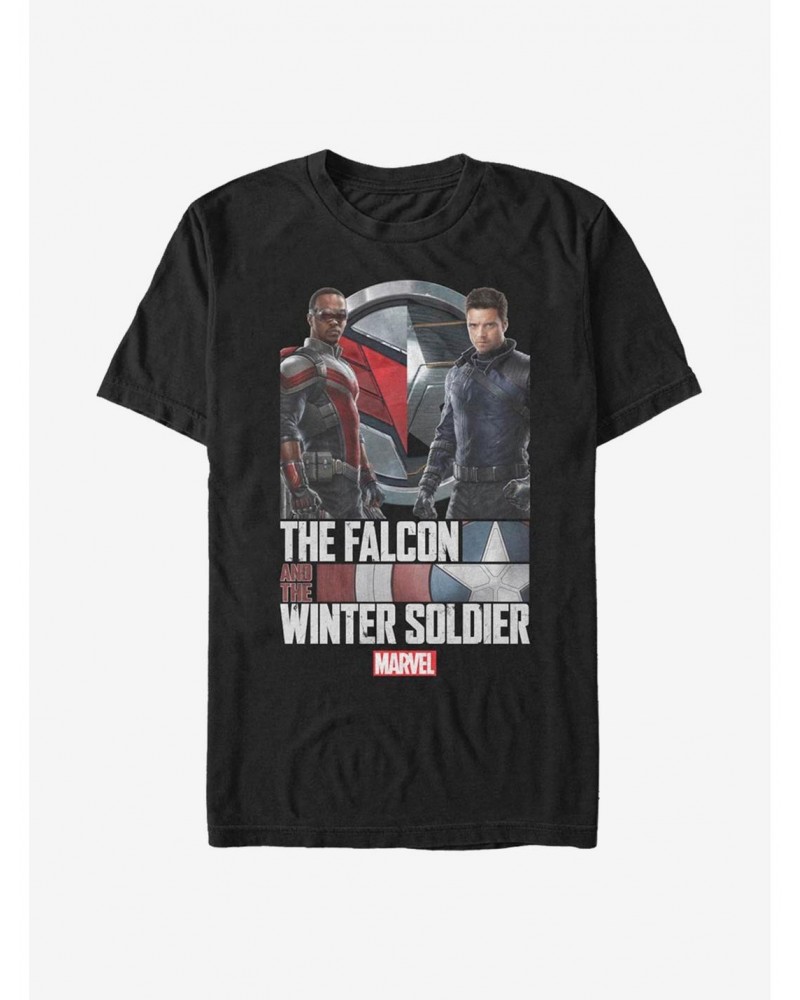 Marvel The Falcon And The Winter Soldier Photo Real T-Shirt $5.93 T-Shirts