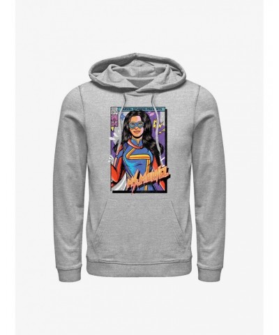 Marvel Ms. Marvel Cover Hoodie $14.37 Hoodies