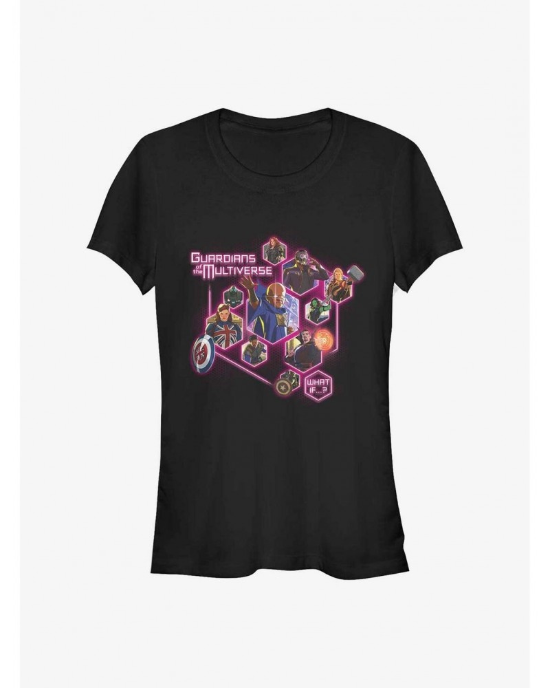 What If...? GuardiansOf The Multiverse Pods Girls T-Shirt $9.56 T-Shirts