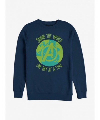 Marvel Avengers World Time Crew Sweatshirt $9.74 Sweatshirts